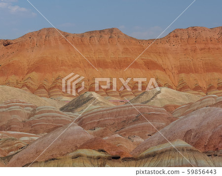 中國甘肅省張ye市張ye市七彩丹霞地質公園 59856443
