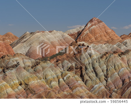 Zhangye Qicai Danxia Geopark, Zhangye, Gansu Province, China 59856445