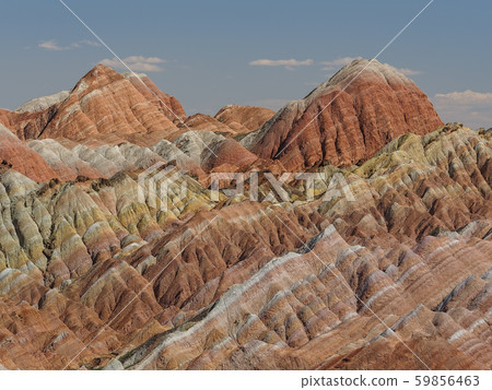 中國甘肅省張ye市張ye市七彩丹霞地質公園 59856463