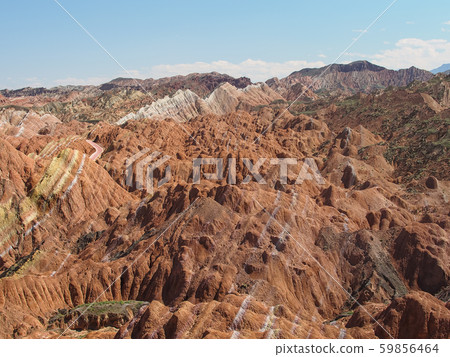 Zhangye Qicai Danxia Geopark, Zhangye, Gansu Province, China Zhangye Qicai Danxia Geopark, Zhangye, Gansu Province, China 59856464