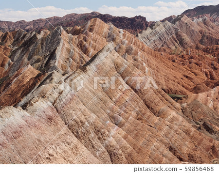 Zhangye Qicai Danxia Geopark, Zhangye, Gansu Province, China 59856468