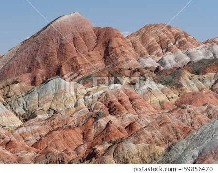 中國甘肅省張ye市張ye市七彩丹霞地質公園 59856470