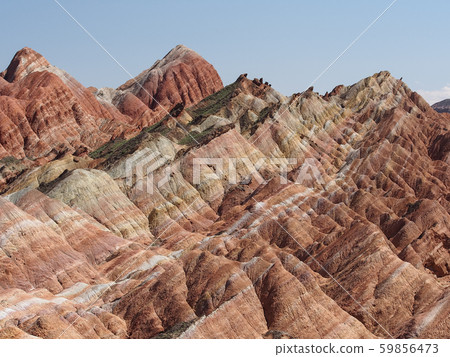Zhangye Qicai Danxia Geopark, Zhangye, Gansu Province, China 59856473