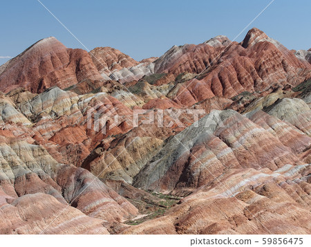 Zhangye Qicai Danxia Geopark, Zhangye, Gansu Province, China 59856475