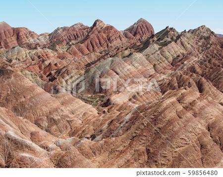 Zhangye Qicai Danxia Geopark, Zhangye, Gansu Province, China 59856480