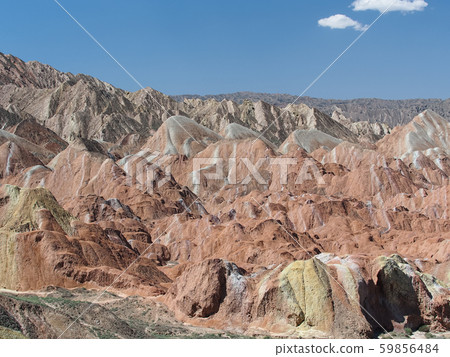 中國甘肅省張ye市張ye市七彩丹霞地質公園 59856484