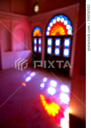 in iran colors from the   windows 59856501