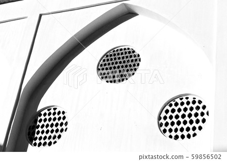 in iran  the old   architecture window 59856502