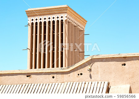 in iran     the old  wind tower 59856566