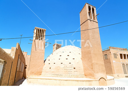 in iran     the old  wind tower 59856569