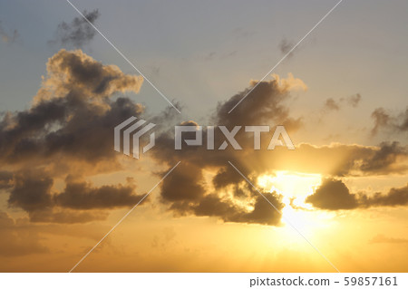Beautiful sunset and sunrise sky Beautiful sunset and sunrise sky 59857161