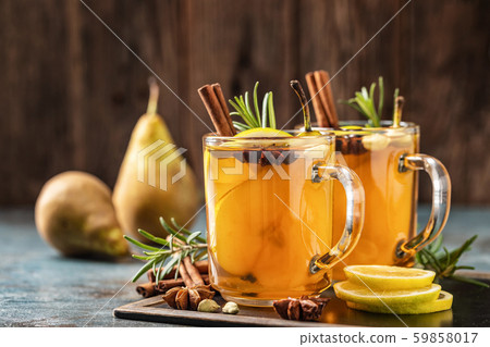 Hot drink cocktail for New Year, Christmas, winter Hot drink cocktail for New Year, Christmas, winter 59858017