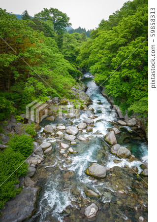 Kanmangafuchi abyss, Nikko, Japan Kanmangafuchi abyss, Nikko, Japan 59858313