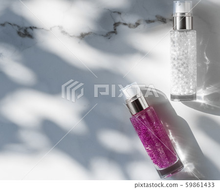 Skin care serum and gel bottle, moisturizing 59861433