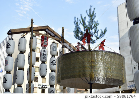 Gion Festival Shijyo umbrella holder Gion Festival Shijyo umbrella holder 59861764