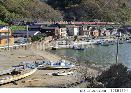 上越本線SL沿淀河方向行駛 59861894