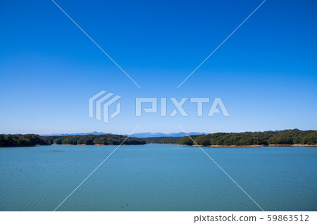 Yamaguchi Reservoir, Lake Sayama, Sayama Hill 59863512