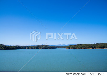 Yamaguchi Reservoir, Lake Sayama, Sayama Hill Yamaguchi Reservoir, Lake Sayama, Sayama Hill 59863515