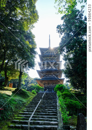 親善寺神社山（五層塔） 59864233