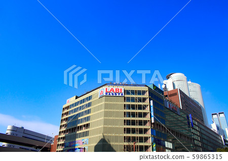 Nagoya city city scenery Scenery in front of Nagoya station 59865315