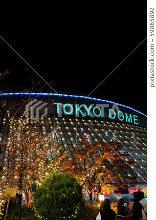 東京巨蛋夜景 東京巨蛋夜景 59865892