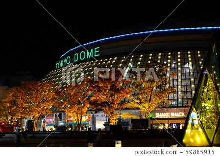 Tokyo Dome night view 59865915