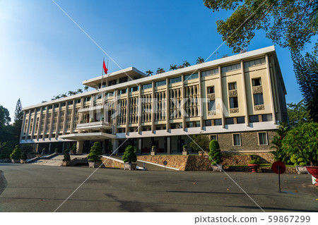 Unification Hall in Ho Chi Minh City, Vietnam 59867299