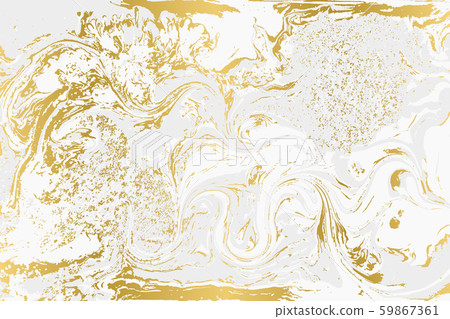 Gray and gold agate ripplle pattern. Pale beautiful marble background. Gray and gold agate ripplle pattern. Pale beautiful marble background. 59867361