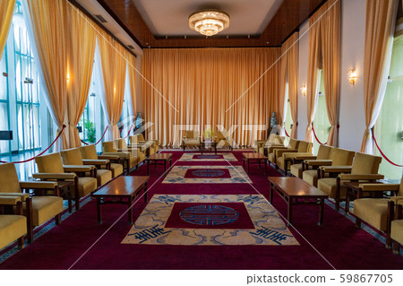 Unification Hall in Ho Chi Minh City, Vietnam Interior view Unification Hall in Ho Chi Minh City, Vietnam Interior view 59867705