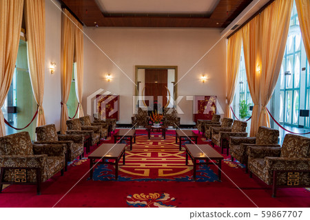 Unification Hall in Ho Chi Minh City, Vietnam Interior view 59867707