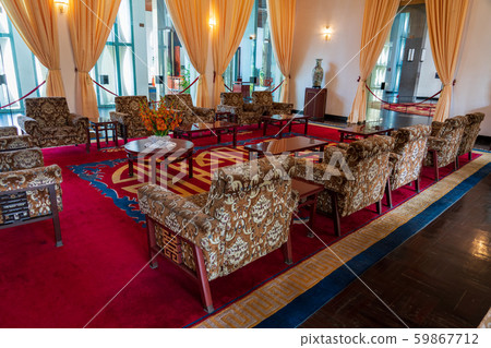 Unification Hall in Ho Chi Minh City, Vietnam Interior view 59867712