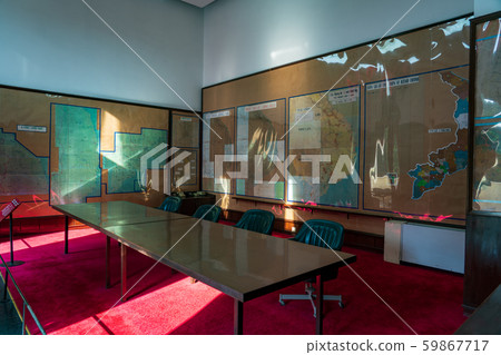 Unification Hall in Ho Chi Minh City, Vietnam Interior view 59867717