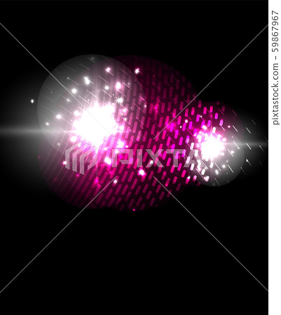 Glowing neon light. Holiday decoration. Glowing neon light. Holiday decoration. 59867967