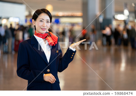 Concierge reception desk reception hotel airport attendant flight attendant 59868474