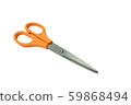 Isolated scissors on white background 59868494