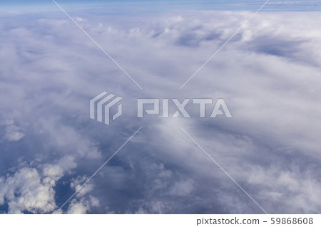 從飛機上#14的雲海 從飛機上#14的雲海 59868608