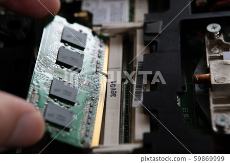 A scene to add memory to a computer 59869999