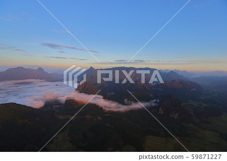 Laos, Bambien landscape Laos, Bambien landscape 59871227