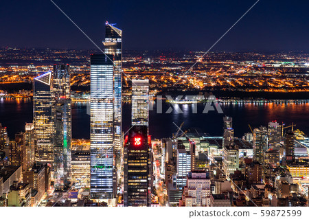 <<New York>> Night view of Manhattan, Midtown <<New York>> Night view of Manhattan, Midtown 59872599