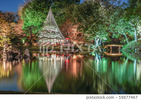 Rikugien的大名花園（紅葉） 59877467