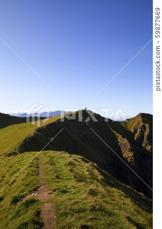 Kallur lighthouse hiking trail, Kalsoy Island, Kallur lighthouse hiking trail, Kalsoy Island, 59877669