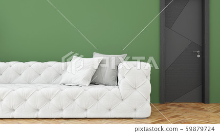 Modern design living room interior with beautiful view . 3D rendering 59879724