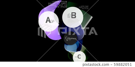 Modern advertising concept for wallpaper design. Vector info graphic design. Vector design concept 59882051