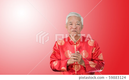 Chinese senior Chinese new year celebration Chinese senior Chinese new year celebration 59883124