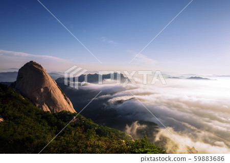 北漢山雲海 59883686