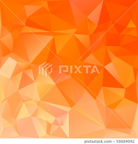 Orange Polygonal Mosaic Background, Creative 59884092