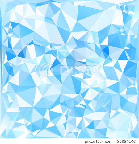 Blue Polygonal Mosaic Background, Creative Design 59884146