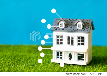 Scheme of the main elements of a residential Scheme of the main elements of a residential 59884943
