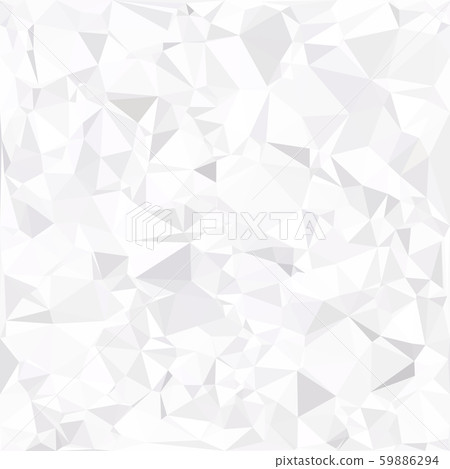 Gray White Polygonal Background, Creative Design - Stock Illustration ...