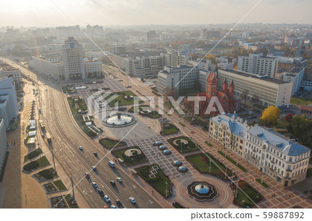 Independence Square Minsk. Belarus. Independence Square Minsk. Belarus. 59887892